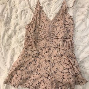 LF floral jumpsuit